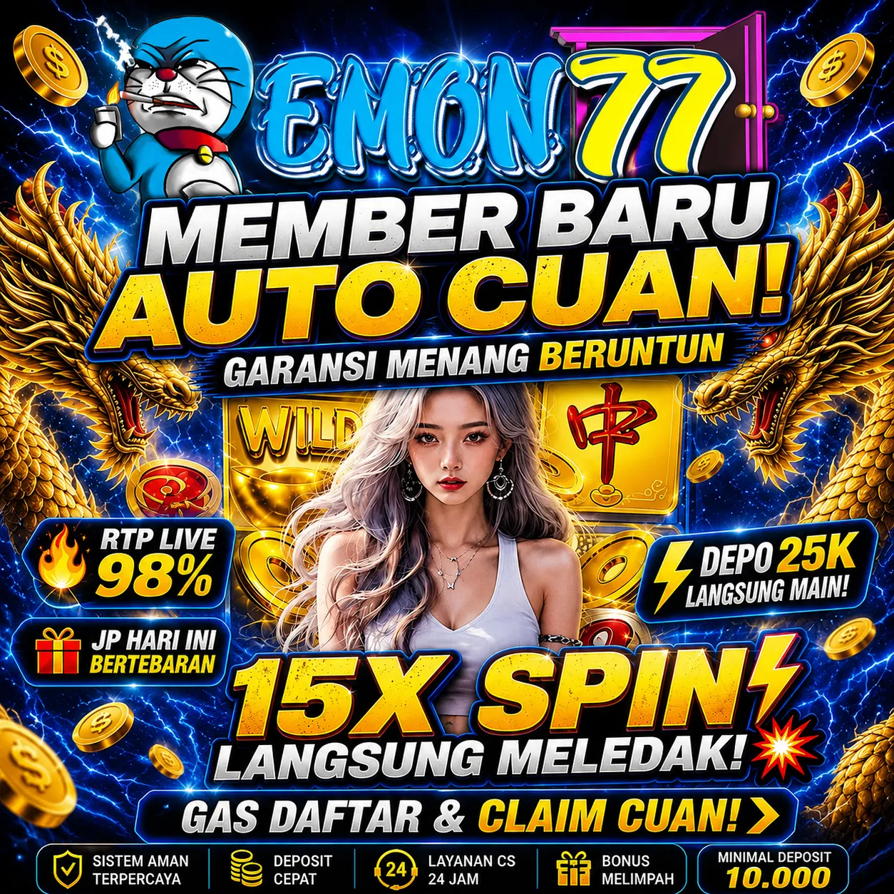 EMON77 | Bikin Akun Game Online Dengan Koleksi Permainan Berkualitas Tanpa Batas